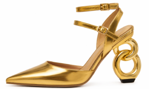 auric link pointed heels