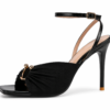 charm square toe heels
