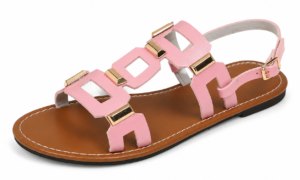 aurelia square strap sandals